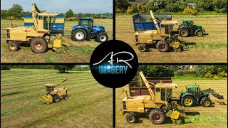 New Holland 2305 Forager  Silage  1994 380hp classic power [upl. by Desma]