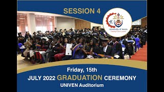 UNIVEN Graduation  Session 4 [upl. by Abagail547]