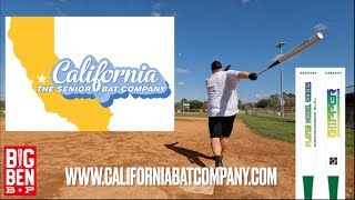 Hitting SHOTS with the California Bat Company QTipper Senior Slowpitch Softball Bat [upl. by Calvin]