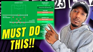 I WON 110 THIS is how to WIN in Football Manager 2023  Low Block is THE BEST [upl. by Hanikas52]