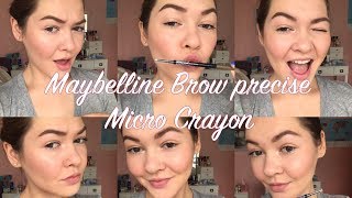 Maybelline Brow Precise Micro Pencil [upl. by Josepha126]