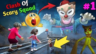 The Horrifying Challenges Of Scary Squad😱 Squid Game 1 [upl. by Bullard462]