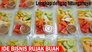 IDE BISNIS RUJAK BUAH  LENGKAP HITUNGANNYA [upl. by Joceline311]