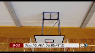 13 Ottobre 2020 Sport Dpcm stadi aperti calcetto vietato [upl. by Aletse636]