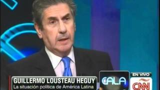 Ismael Cala CNN Entrevista a Guillermo Lousteau Heguy IIDLousteauCalaCNN120611 [upl. by Dwain]