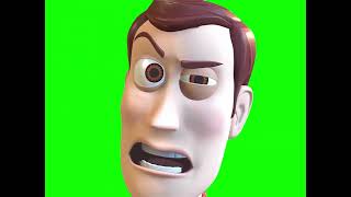 Woody Getting Mad meme  Toy Story 3  Green Screen [upl. by Meyer]