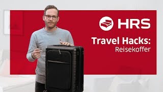 ► Top Reisekoffer im Test ✓ Besser unterwegs mit HRS ║ Koffer Tipps 👜 [upl. by Arelus244]