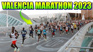 MARATONA DE VALENCIA 2023  Valencia Marathon 2023 Full Race [upl. by Ulphi]