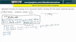 2bat ccnn2 10 aplicaciones derivadas 70 Teorema del valor medio demostrar desigualdad [upl. by Spiegelman]