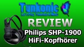 Philips SHP1900 HiFiKopfhörer Review Deutsch HD [upl. by Nawat754]