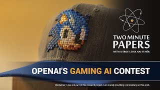 OpenAIs Gaming AI Contest Results  Two Minute Papers 265 [upl. by Acilef]