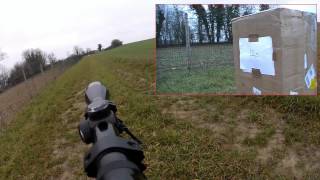 VFCUmarex HK417 20quot barrel amp long rail  Shooting tests [upl. by Tirreg]