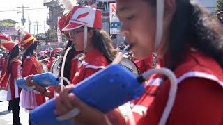 Display Drumband SMA Negeri 1 Kabanjahe Pawai Kemerdekaan RI ke72 tahun 2017 [upl. by Belicia]