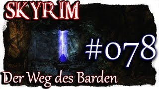 SKYRIM Der Weg des Barden ▼078▼ Lets Play  350 Mods  deutsch german blind PC HD modded [upl. by Namar]