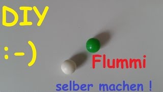 DIY Flummi aus Silikon selber machen – Einen Flummi herstellen  bauen  Basteln mit Kindern [upl. by Ibson]