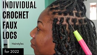 How To Do Crochet Faux Locs Like Individuals  The Neatest Crochet Faux Locs [upl. by Acinorehs]