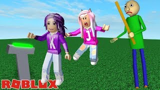 DONT PRESS BALDIS BUTTON 🔘  ROBLOX [upl. by Thornie578]