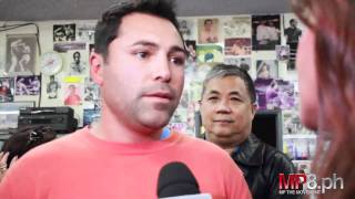 Manny Pacquiao  Oscar De La Hoya Visits the Wildcard and Manny Pacquiao [upl. by Particia199]