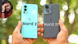 OnePlus Nord 2T vs OnePlus Nord 2 Full Comparison ⚡ Camera Display amp More [upl. by Etnahs974]