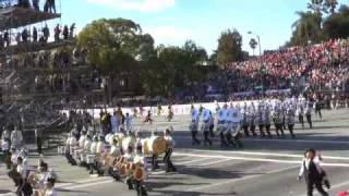 Rose Parade 2010 Kansai Honor Green Band Japan Band Corner Point [upl. by Corney]