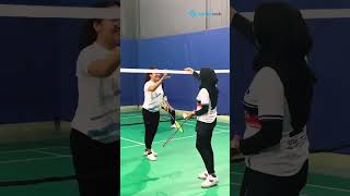 Badminton Awayday SportAndFun FunAndGames NaikLevel Rumahweb [upl. by Gal422]