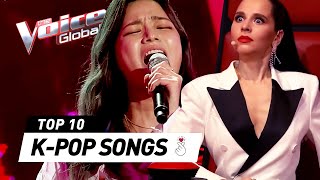 Incredible KPOP songs on The Voice 🤩 [upl. by Enitsed]