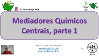 Psicofarmacologia Mediadores Químicos Centrais parte 1 04 [upl. by Maridel]