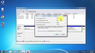 How to make partition of hard disk in windows Shrink delete and extend the hard disk volume [upl. by Nagar]