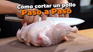 Fácil corte de Pollo Entero  Te enseñamos lo fácil que es Cortar un Pollo Entero [upl. by Honeyman664]