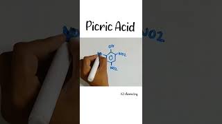 picric acid formula l IUPAC name of picric acid l structure of picric acid l chemistry l [upl. by Esli]