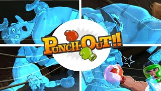 PunchOut Wii  All Contender Fights in Hologram Practice [upl. by Ramburt693]