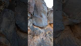 A massive Stone slab Door 🚪 into the Mountain balanced on a tiny stoneancienthistory nephalem [upl. by Yci653]