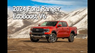 2024 Ford Ranger  now with boosted V6 power [upl. by Platt700]