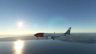 Flight Simulator Landing at Pula Airport XBOX SERIES X [upl. by Sokim]