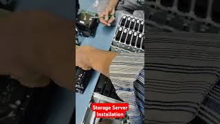 Tyrone Storage Server Installation 1080TB in Data Center tyrone server hp viral shorts [upl. by Prober]