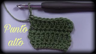 Crochet para principiantes Punto alto [upl. by Freddy]