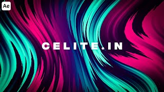 CELITE Artistic Background Mix After Effects Template [upl. by Rann]