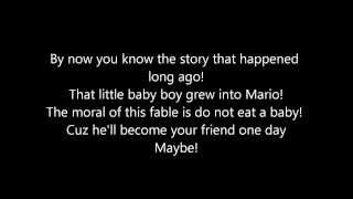 LYRICS 1  BABY MARIO AND PAPA YOSHI  мĩ¢ĸצ™ [upl. by Paehpos591]