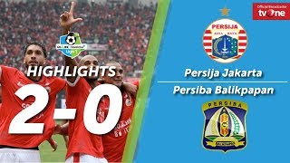 Persija Jakarta Vs Persiba Balikpapan 20 All Goals amp Highlights [upl. by Reckford]