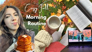 8AM FALL MORNING ROUTINE 🍁🍂 Romanticizing cozy autumn mornings  cozy realistic amp relaxing 2023 [upl. by Lilithe636]