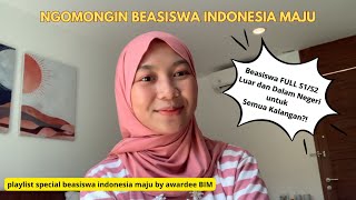 Get To Know Beasiswa Indonesia Maju with Hanum  Playlist special BIM eps1 [upl. by Nylirej]