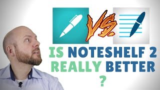 Why Noteshelf 2 is Better than GoodNotes 4 and Why it is Not [upl. by Ilke]