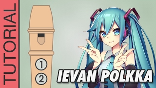 Ievan Polkka  Recorder Tutorial MEME Song [upl. by Heng]