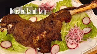 Roasted Lamb Leg  Slow Cooked Lamb Leg Roast Recipe  RKC [upl. by Ikcaj]