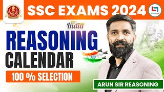 SSC 2024  Reasoning  SSC Reasoning  Calendar  Reasoning by Arun Sir ssc sscreasoning [upl. by Eppilihp672]