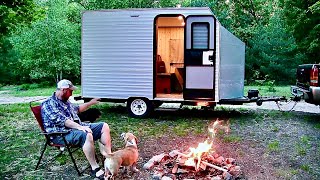 DIY camper build  Huge Improvements and finishing touches [upl. by Eelac]