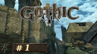 Lets Play Gothic 1  001  Eine raue Begrüßung [upl. by Sink126]