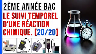 Suivi temporel d’une réaction chimique 2 bac Exercice 58 Examen National 20212022 SNormal PC [upl. by Ahsatsan]