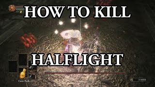 DS3 The Ringed City  How To Beat Halflight Spear Of The Church no pvp [upl. by Materi]