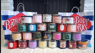 Bath amp Body Works Candle Day 2018 Haul  SO MANY CANDLES [upl. by Yendis551]